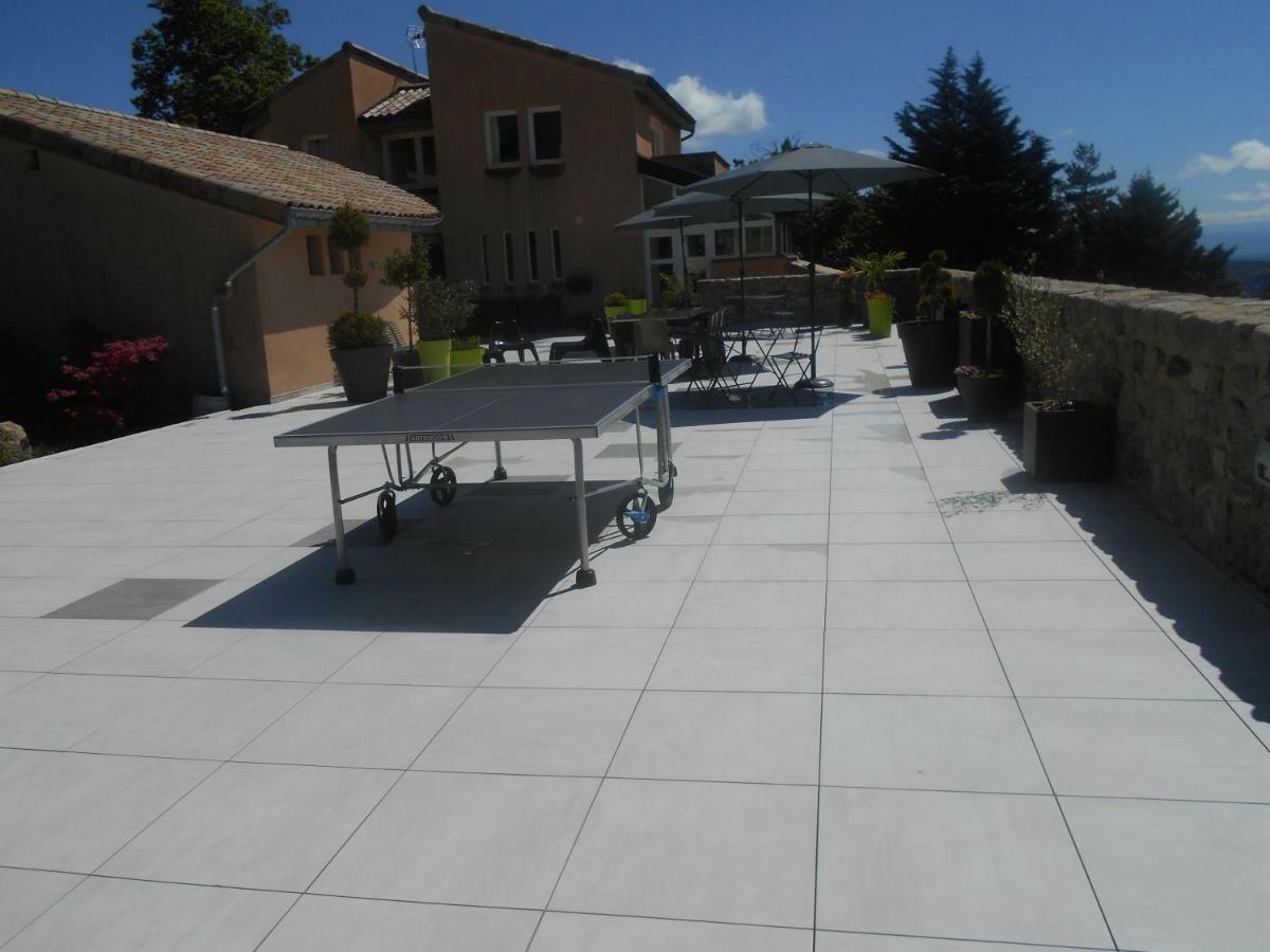 Maison D'Hotes Les Palmiers Gluiras Exteriör bild
