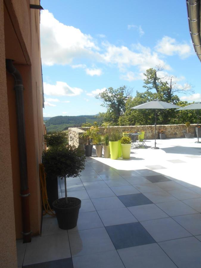 Maison D'Hotes Les Palmiers Gluiras Exteriör bild